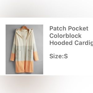 🧡🌼NWOT HOODED LONG CARDIGAN